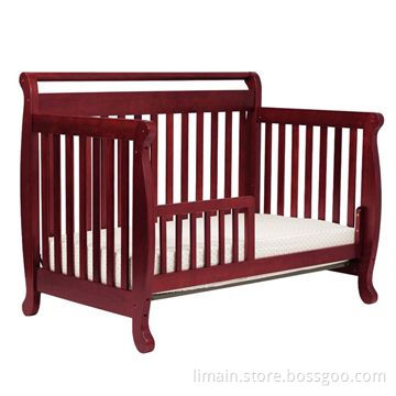 Baby Cribs, Made of Solid Wood and MDF